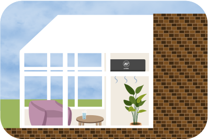 Air con for conservatories in East London